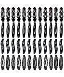 48-Piece Black Metal Snap Hair Clips | Stylish Hair Accessories for Women & Girls - Buy Online on GoSupps.com