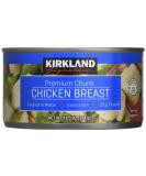 Kirkland Premium Chunk Chicken Breast in Water (37.5oz) | Set of 3 Cans - Buy Online on GoSupps.com