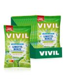 Buy VIVIL Lime Mint Candies - Sugar-Free Vegan Vitamin C 15 Bags (120g Each) - Refreshing Lime Taste - International Shipping Available - Buy Online on GoSupps.com