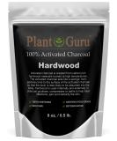 Plant Guru Activated Charcoal Powder 8 oz - Food Grade Kosher Non-GMO - Natural Detox Teeth Whitening & Facial Mask - Buy Online on GoSupps.com