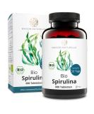 Maison Naturelle Bio Spirulina Presslingen - 100% Pure Organic Spirulina Algae (600 pcs) | 4 800 mg High Dose No Additives - Buy Online on GoSupps.com