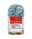 SINGER 1-Inch Ball Head Jar with Pin Cushion Lid - Multicolor - Buy Online on GoSupps.com