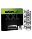 Gillette Labs Razor Blades Men Pack of 16 Razor Blade Refills Compatible with GilletteLabs with Exfoliating Bar and Heated Razor 16 count - Buy Online on GoSupps.com
