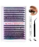 DIY Lash Extension Kit - 280pcs Individual Volume Lashes (9-16mm) with Bond Seal & Applicator Tool - Perfect for Home Eyelash Extensions - Buy Online on GoSupps.com