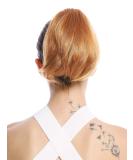WIG ME UP N869-V-27K Hairpiece Braid Ponytail | Short Straight Red Blonde Copper Blonde 20 cm - Shop Internationally! - Buy Online on GoSupps.com