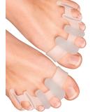 YOGAMEDIC Toe Separator for Overlapping Toes 6Pcs Improved Silicone 0% BPA One-Size - Bunion Corrector Toe Straightener to Relax Spread and Stretch- Bunion Support for Women & Men - Toe Spreader - Buy Online on GoSupps.com