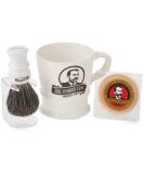 Buy Colonel Conk Model 221 Mug with Mixed Badger Brush and Soap - Premium Shaving Kit for International Shipping - Buy Online on GoSupps.com