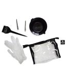 CS Beauty 6pcs Hairdressing Brush Bowl Clip Glove Combo Set - Salon Hair Colour Dye Tint Tool Kit - Buy Online on GoSupps.com