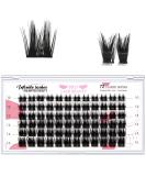 Curl Cheery Lash Clusters 72 Pcs | DIY Lash Extensions 10-16mm | Volume Wispy Individual Eyelash Clusters | Reusable & Soft | C-Curl - Buy Online on GoSupps.com
