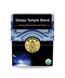 Buddha Teas Organic Sleepy Temple Blend - OU Kosher, USDA Organic, CCOF Organic, 18 Bleach-Free Tea Bags - Buy Online on GoSupps.com