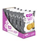 Novo Nutrition | Protein Pops | Healthy Savoury Snack with High Protein Low Sugar and High Fibre | Pack of 6 x 45g (Salt and Pepper) - Buy Online on GoSupps.com
