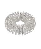 Premium Chi Enterprise Anti-Stress Acupressure Massage Ring - Silver Finger Ring for Anxiety Relief - Small Size - Buy Online on GoSupps.com