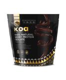 KOA WARRIOR Whey Protein Isolate - Pure Chocolate Protein with BCAAs | No Artificial Flavors | 6lb Bag - Performance Driven International Shipping Available - Buy Online on GoSupps.com
