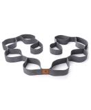 BODYMATE stretch band with 10 loops - total length approx. 190cm - 3.8cm wide - made of 100% natural cotton - Buy Online on GoSupps.com
