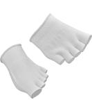 Medipaq Gel Toe Socks - Orthopaedic Cushioned Moisturising Socks for Athlete's Foot - White (1 Pair) - Buy Online on GoSupps.com