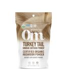 Om Mushroom Superfood Turkey Tail Powder | Organic Immune Support & Gut Health | 3.5 oz | 50 Servings - Buy Online on GoSupps.com
