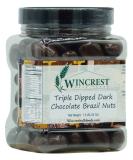 Premium Triple-Dipped Dark Chocolate Brazil Nuts - 1.5 Lb Tub - Buy Online on GoSupps.com