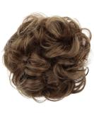 CAISHA Messy Scrunchie Bun Hairpiece Medium Brown G7A - Heat-Resistant Synthetic Fibres - Buy Online on GoSupps.com