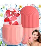 Shop Pink Silicone Ice Roller for Smooth Skin | Reusable Face Ice Roller for Bright Eyes & Pore Minimization - Buy Online on GoSupps.com