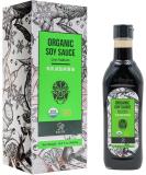 Soeos Organic Low Sodium Soy Sauce 16.2oz (480ml) - USDA Organic Dark Soy Sauce for Meat & Vegetables - Buy Online on GoSupps.com