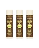 Sun Bum SPF 30 Vegan Lip Balm Trio - Coconut Flavor | Broad Spectrum UVA/UVB Protection with Aloe and Vitamin E for Moisturized Lips - Cruelty-Free - Buy Online on GoSupps.com