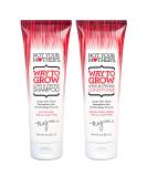 Not Your Mother's Way To Grow Damage Protecting Shampoo & Conditioner Duo Pack 8 oz (1 of each) for longer stronger hair - Buy Online on GoSupps.com