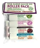 Super Salve Co. 100% Natural Herbal Travel Salves and Lip Salve Balm- Super Salve Calendula Salve Arnica Salve Sun Salve (Salve Tubes (5 Pack) - Buy Online on GoSupps.com