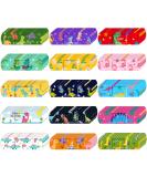 150 Pcs Bulk Kids Dinosaur Bandages - 15 Fun Styles, Adhesive & Flexible for Boys, Girls, Students - Cartoon Design - Buy Online on GoSupps.com
