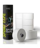 Premium White Athletic Tape - Rigid Support for Ankle & Wrist | 8 Rolls 1.5"x15yds | 50% More - Easy-tear Soft Cotton | Best Adhesive for Athletes & Trainers - Buy Online on GoSupps.com