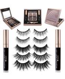 Lamora Reusable Magnetic Lashes | Waterproof Eyeliner & Applicator Kit | No Glue False Eyelashes | International Shipping - Buy Online on GoSupps.com