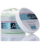 Advanced Clinicals Collagen Hair Mask Treatment - Fortifying Color-Treated Hair Repair - 12 Fl Oz - Buy Online on GoSupps.com