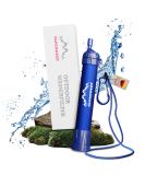 Alpine value water filter outdoor - drinking water filter for 4000 liters filtered water - drinking water preparation that kills 99.99% of all germs and bacteria - Buy Online on GoSupps.com