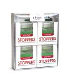 GoGoHeel STOPPERS Heel Protectors - Prevent Grass Sinking | 4 Size Set | Clear - Ideal for Outdoor Events - Buy Online on GoSupps.com
