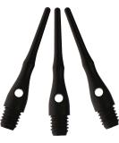Viper Tufflex III 2BA Soft Tip Dart Points - Black (100 Pack) - Buy Online on GoSupps.com
