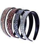 Cutewing 4PCS Rhinestone Headbands for Women - Crystal Bling Hair Accessories - Buy Online on GoSupps.com