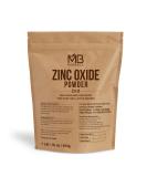 MB Herbals Zinc Oxide Powder 1 lb - Uncoated Non-Nano Pharmaceutical Grade for DIY Sunscreen & Diaper Rash Cream - International Shipping Available - Buy Online on GoSupps.com