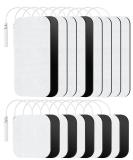 TENS Unit Replacement Pads - Nursal Reusable Self-Adhesive Electrodes (20 Pack) - Latex Free Compatible with TENS 7000 AUVON Etekcity Nicwell Care - Buy Online on GoSupps.com