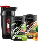 Buy 2x EAA Powder + Premium Shaker Green Apple & Mango Pineapple Vegan Amino Workout Drink All 8 Essential Amino Acids Delicious Taste 532g - Buy Online on GoSupps.com