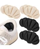Molain Heel Cushions Inserts Heel Grips 4 Pairs Self-Adhesive Heel Pads for Loose Shoe Too Big Improved Shoe Fit and Comfort Prevent Heel Slipping Rubbing Blisters Foot Pain for Women and Men Black&nude - Buy Online on GoSupps.com