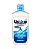 Biotene Dry Mouth Oral Rinse Fresh Mint - 16 fl oz (473 ml) | Soothing Relief for Dry Mouth - Buy Online on GoSupps.com