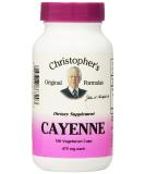 Dr Christopher's Formula Cayenne, 100 Count - Buy Online on GoSupps.com
