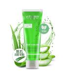 Vitabay Aloe Vera Gel 100% (99.9%) 250ml - Natural After Sun Lotion & Moisturizer for Sunburn Relief | Aloe Vera Men s Cosmetics - Buy Online on GoSupps.com