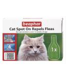 Beaphar - SPOT ON CAT/KITTEN - FLEA REPEL - 4 week application x1 - Buy Online on GoSupps.com