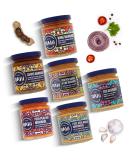 MAHI BBQ Marinade Variety 6 Pack - Peri Peri Hot 200g Peri Peri Garlic 200g Peri Peri Mango & Lime 200g Chops Marinade 200g Wing Marinade 200g & Fish Marinade 200g - Buy Online on GoSupps.com