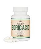 Boric Acid Suppositories (600mg Vaginal Suppository, 60 Count) Supports Vaginal pH Balance, Odor Control (USP Medical Grade, Made in The USA) by Double Wood Supplements - Buy Online on GoSupps.com