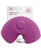Not Just A Patch CGM Sensor Patches for Freestyle Libre and Medtronic Sensors (20 Pack) - Water Resistant & Durable for 10-14 Days - Pre-Cut Freestyle Libre 2 Sensor Covers in Purple - Buy Online on GoSupps.com