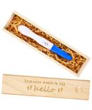 Pregnancy Test Keepsake Box, Surprise Pregnancy Announcement Gifts for Grandparents Dad and Husband, Wooden Baby Memory Souvenir Collection Box with Raffia Ribbon Crafts for Boys and Girls - Buy Online on GoSupps.com
