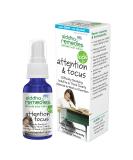 Siddha Remedies Attention & Focus for Kids Focus Homeopathic Oral Spray for Children, Treats Difficulty Studying, Concentration, Restlessness 100% Natural Non GMO Free of Gluten Alcohol Sugar Dairy - Buy Online on GoSupps.com