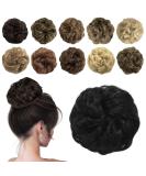 Sofeiyan Hair Extensions for Women - Wavy Chignon Updos & Hair Ties | 40g Pechschwarz | International Shipping Available - Buy Online on GoSupps.com