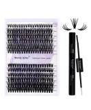 Shop DIY D Curl Eyelash Extensions Set - Complete Lash Bond & Seal Kit for Perfect Lash Clusters - Buy Online on GoSupps.com